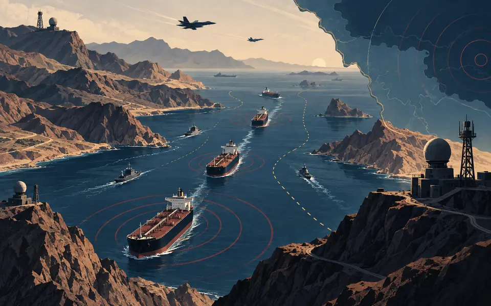 U.S. Launches New Strikes on Iranian Targets Near the Strait of Hormuz