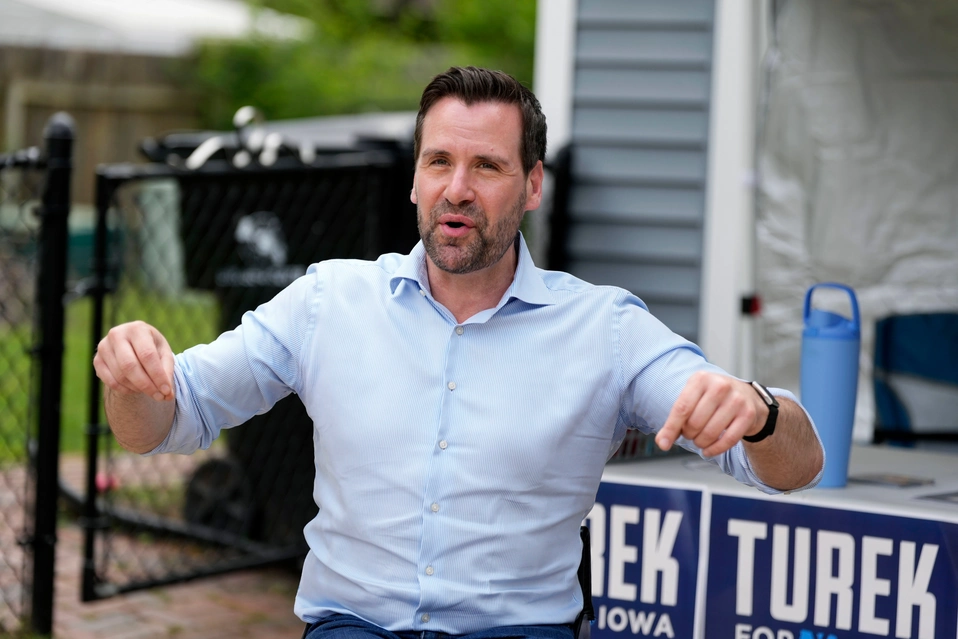 Josh Turek wins Iowa Democratic Senate primary and advances to general election.